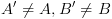 plot:\[A' \ne A,B' \ne B\]