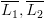 plot:\[\overline {{L_1}} ,\overline {{L_2}} \]