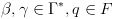 plot:[eta ,gamma  in {Gamma ^*},q in F]