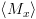 plot:$\left\langle {{M_x}} \right\rangle $