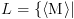 plot:$L = {langle 	ext{M} 
angle |$