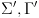 plot:\[\Sigma ',\Gamma '\]