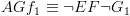 plot:$AG{f_1} \equiv \neg EF\neg {G_1}$