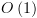 plot:$O\left(
 1 \right)$