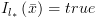 plot:${I_{{l_*}}}\left( {\bar x} \right) = true$